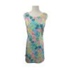 Lilly Pulitzer Floral Print Sleeveless Mini Dress Colorful Cotton Size 0 - Image 2