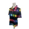 ACEGOLFS UPF 50+ Golf Polo Shirt Moisture Wicking Colorful Argyle Print - Size M - Image 2