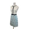 Draper James Floral Lace Dress Sleeveless Party Cocktail Blue White - Size 12 - Image 2