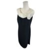 Adrianna Papell Black Dress Tiered Sleeveless Party Cocktail Dress - Size 14 - Image 4