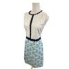 Draper James Floral Lace Dress Sleeveless Party Cocktail Blue White - Size 12 - Image 4