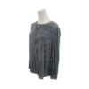J.McLaughlin Striped Blouse Long Sleeve Career Top Black White - Size M - Image 3