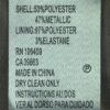 Tahari Arthur S. Levine Metallic Silver Party Dress Sheath Cocktail Size 8 - Image 7