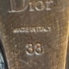 Dior Leopard Print Heels Suede Leather Platform Sandals Size 38 - Image 6