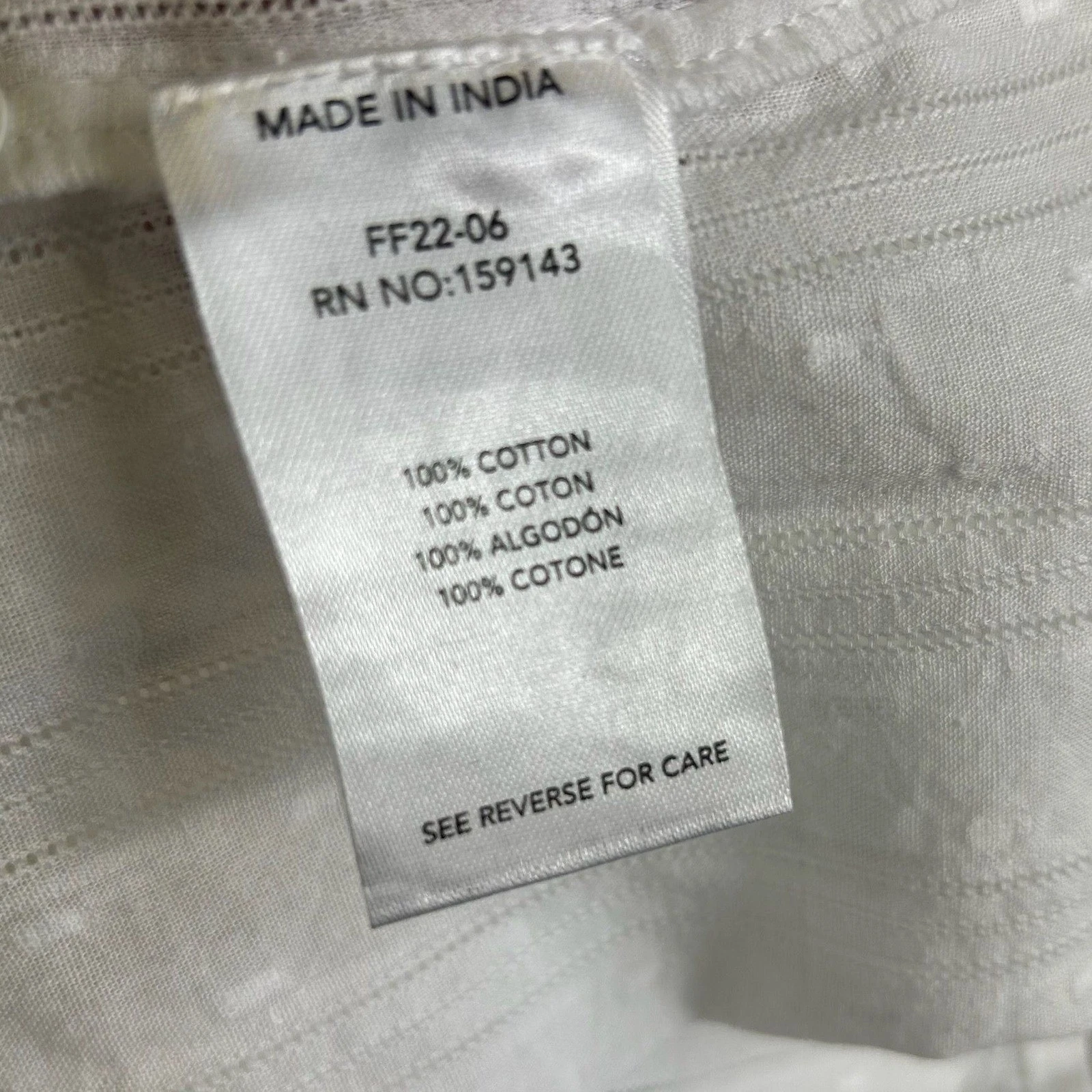 FRNCH Paris Blouse Women's Size Medium White Lace Ruffle Sleeve Top Romantic - Image 3