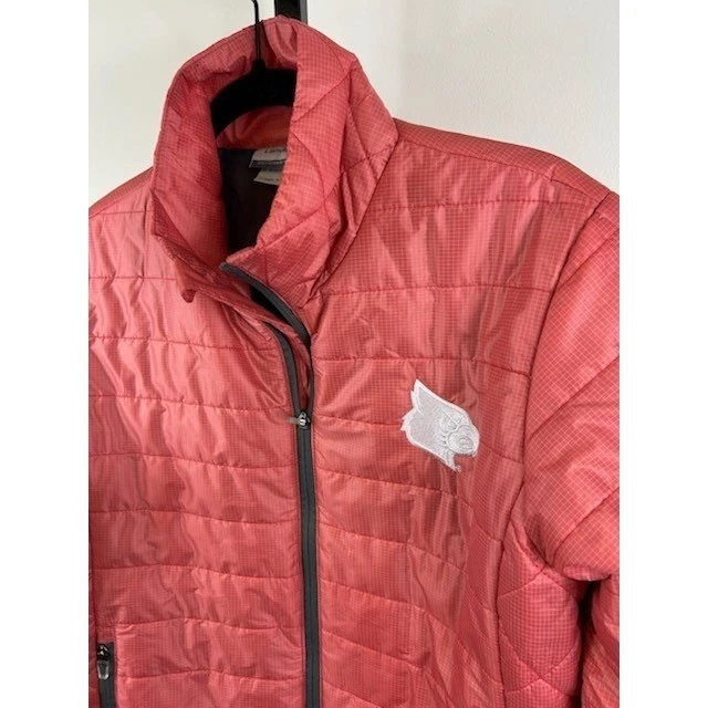 Landway Women's Size Large Louisville Cardinals Lightweight Puffer Jacket Coat - Image 4