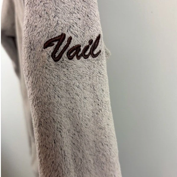 KUHL Fleece Women's Size XS Gray Vail Embroidered Logo Full Zip Jacket Cozy - Image 5