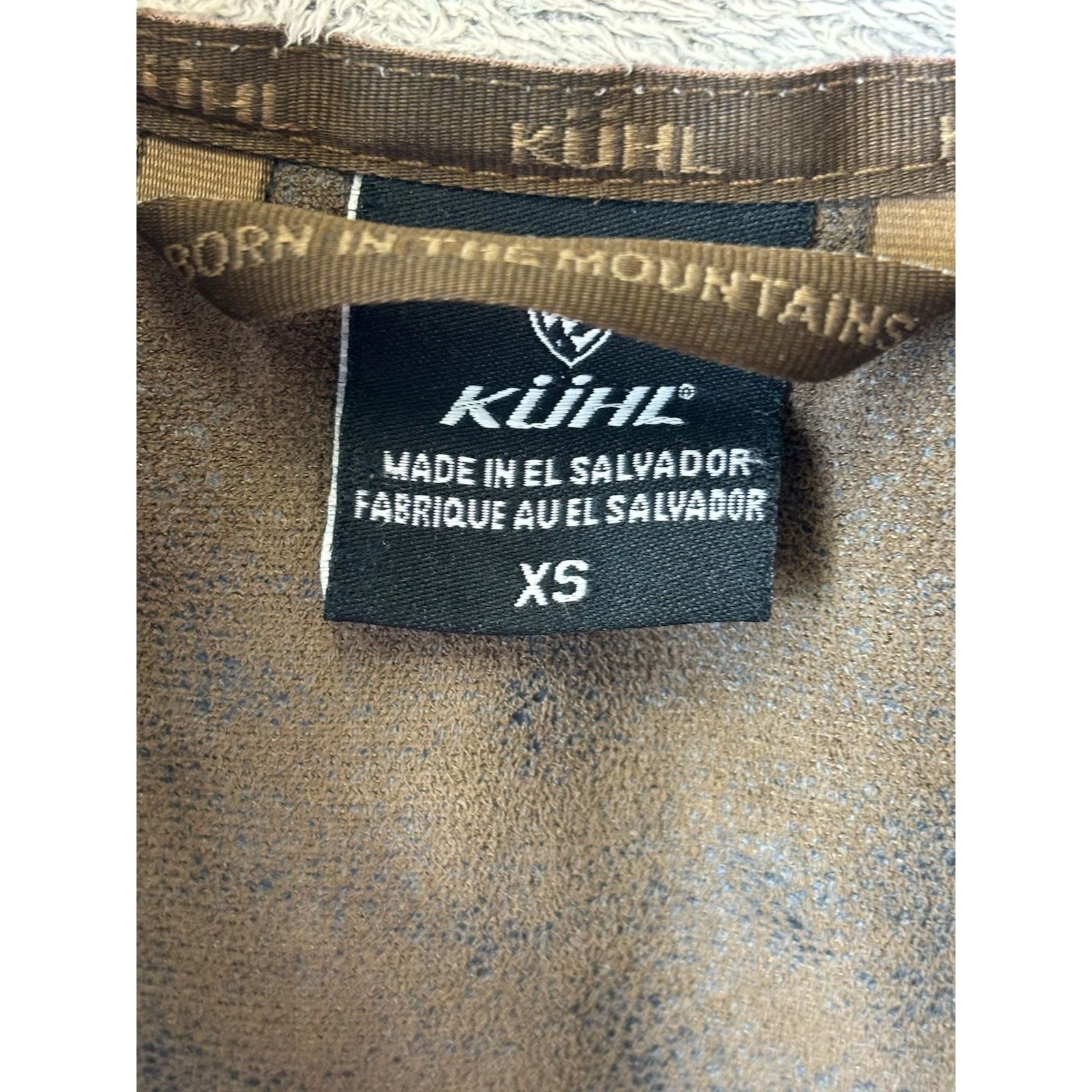 KUHL Fleece Women's Size XS Gray Vail Embroidered Logo Full Zip Jacket Cozy - Image 8