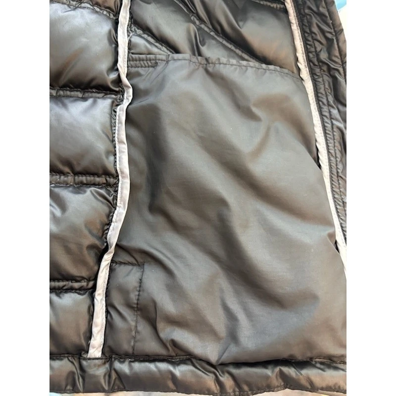 Kenneth Cole Reaction Women's Size XXL Black Chevron Down Blend Puffer Jacket - Image 4