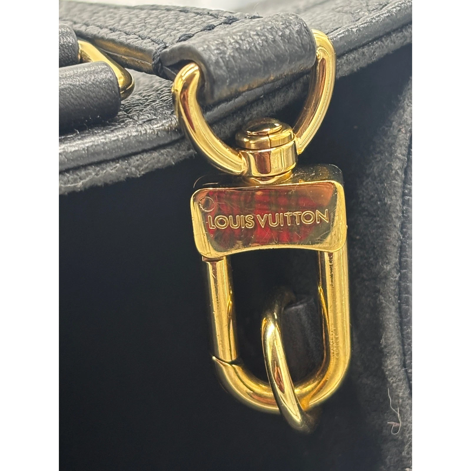 Louis Vuitton Onthego PM Monogram Empreinte Leather Black W/Dust Bag $3400 - Image 4
