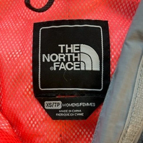 The North Face Rain Jacket Women's Size XS Gray Hooded HyVent Waterproof - Image 3