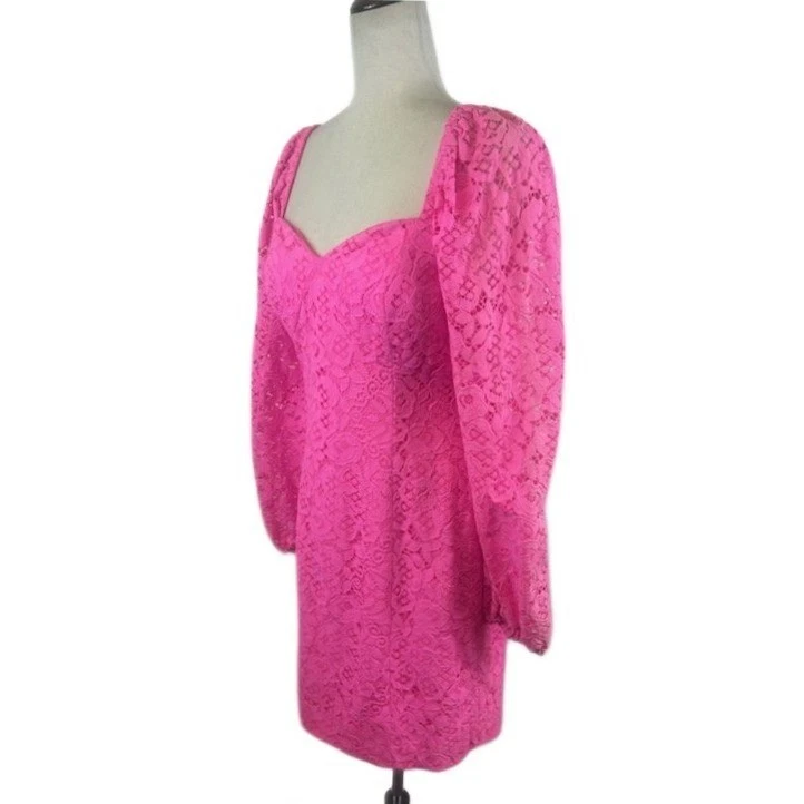 NWT Lilly Pulitzer Dress Women's Size Small Pink Hey Bouquet Julian Lace $278 - Image 2
