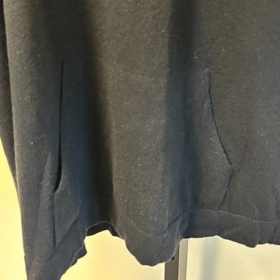 J.Jill Black 100% Cashmere V-Neck Tie Front Sweater Women's Plus Size 4X - Image 2