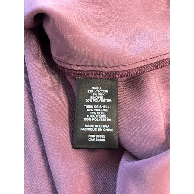 Rebecca Taylor Silk Blend Velvet Floral Smocked Puff Sleeve Top Blouse Size 6 - Image 5