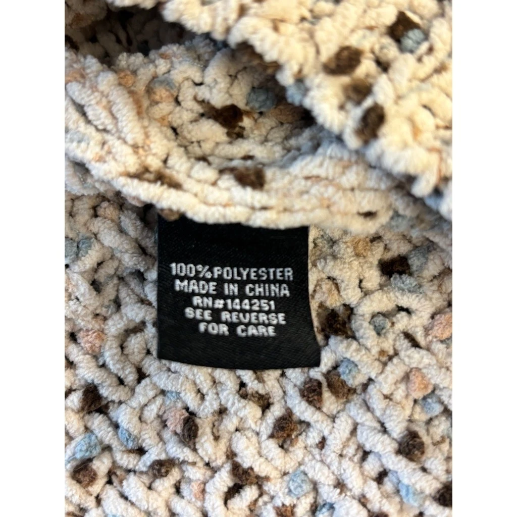 Moon & Madison Anthropologie Speckled Open Cardigan Sweater Women's Size Medium - Image 4