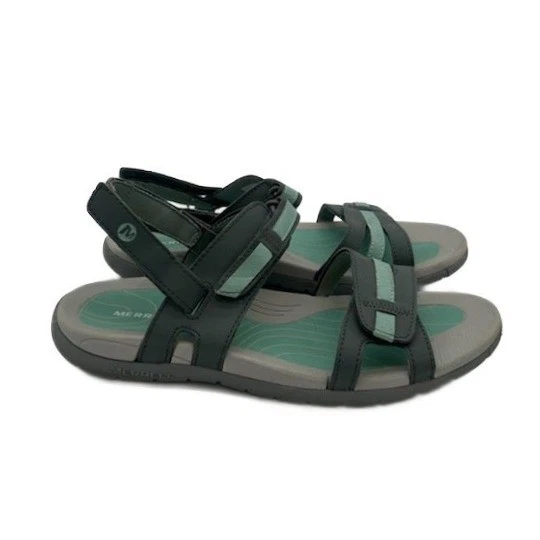 Merrell Sedona Blue Surf Gray Aqua Sandals Women's Size 10 - Image 3