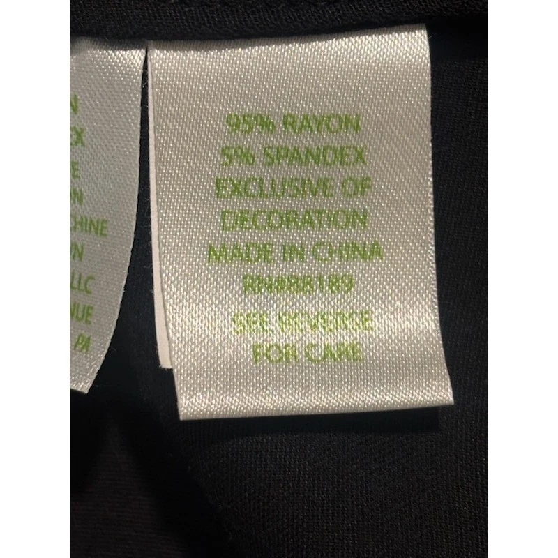 Lilly Pulitzer Black Gold Embroidered V-Neck Sleeveless Dress Holiday Size 12 - Image 4