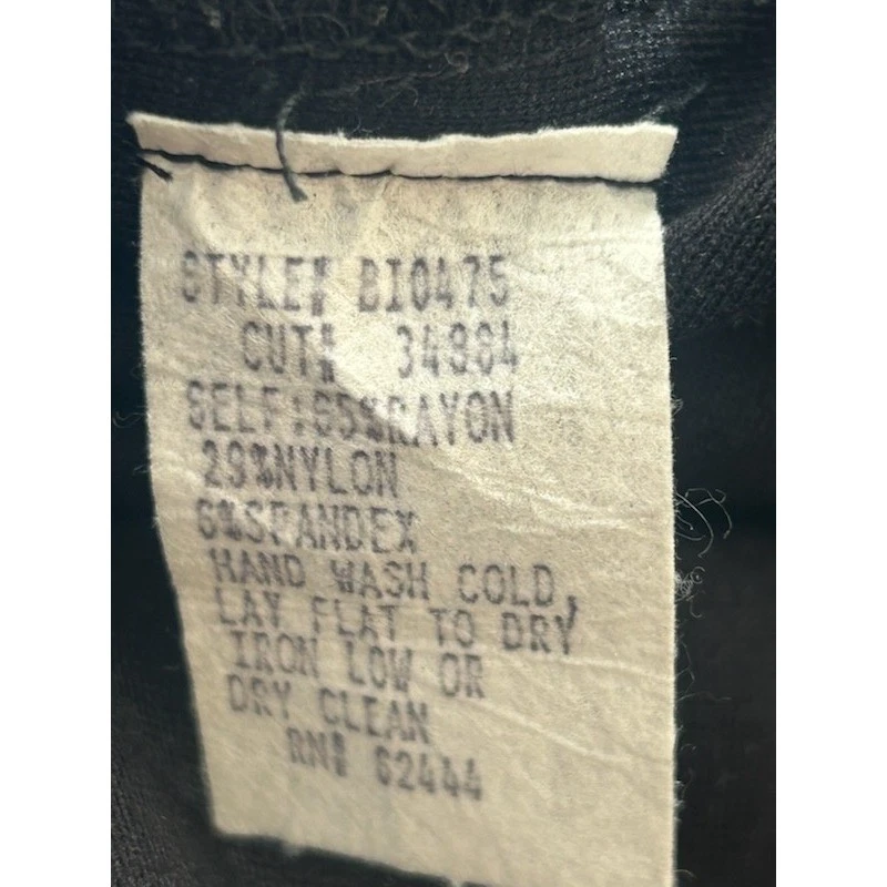 Chic Artelier Nicole Miller Black Ruched Bodycon Dress Size Small - Image 5