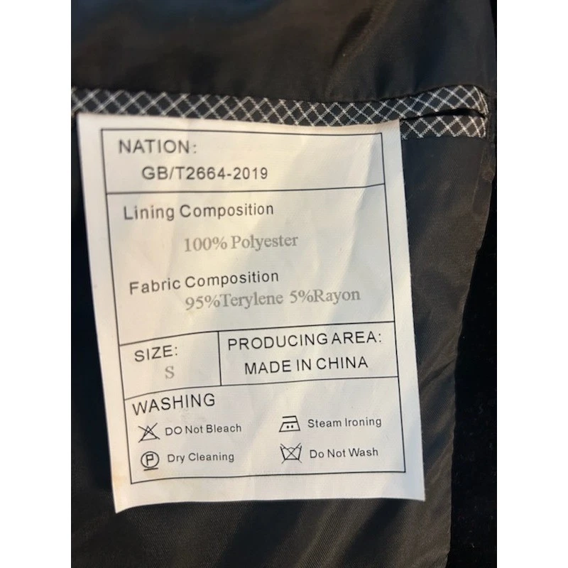 Y2K Vintage Geometric Black Multi Color Pattern Jacket Blazer Size Small - Image 4