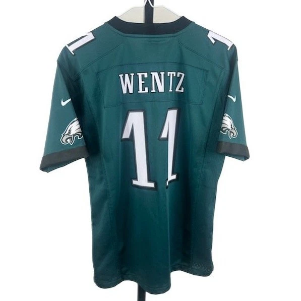 NFL Nike Philadelphia Eagles On Field Carson Wentz #11 Jersey Youth Size Large - Image 2