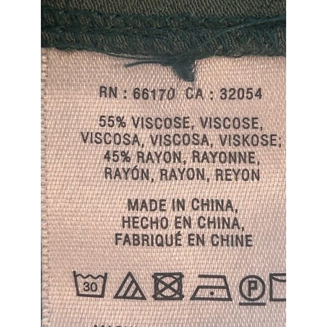 Maeve Anthropologie Green Dress Wrap Front Long Sleeve Casual Party Size Medium - Image 6