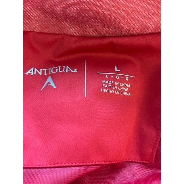 Kansas City Chiefs Super Bowl Champions 2019 Antigua Full Zip Jacket Red Large - Image 3