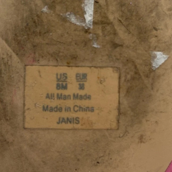 Circus by Sam Edelman Shoes Size 8M Janis Pink Croc Ruffle Slides Sandals - Image 5