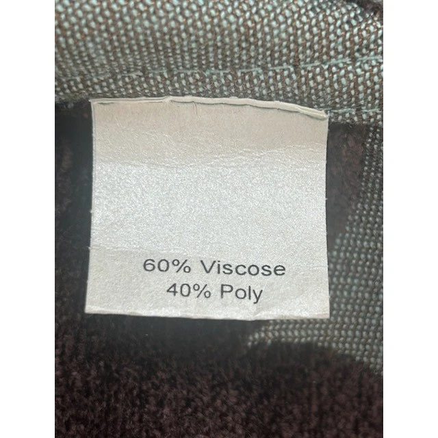 Khangura Y2K Black Jacket Tapestry Print Faux Fur Collar Cuffs Size Medium - Image 6