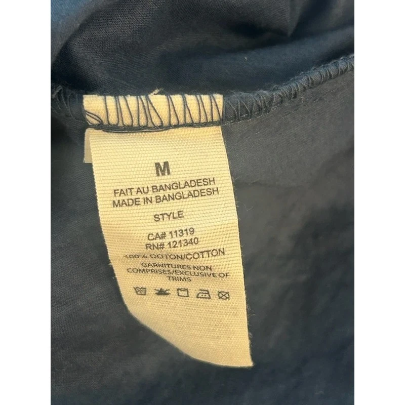 Garage Flannel Dress Plaid Tartan Buffalo Blue Red Check Mini Casual Size Medium - Image 5