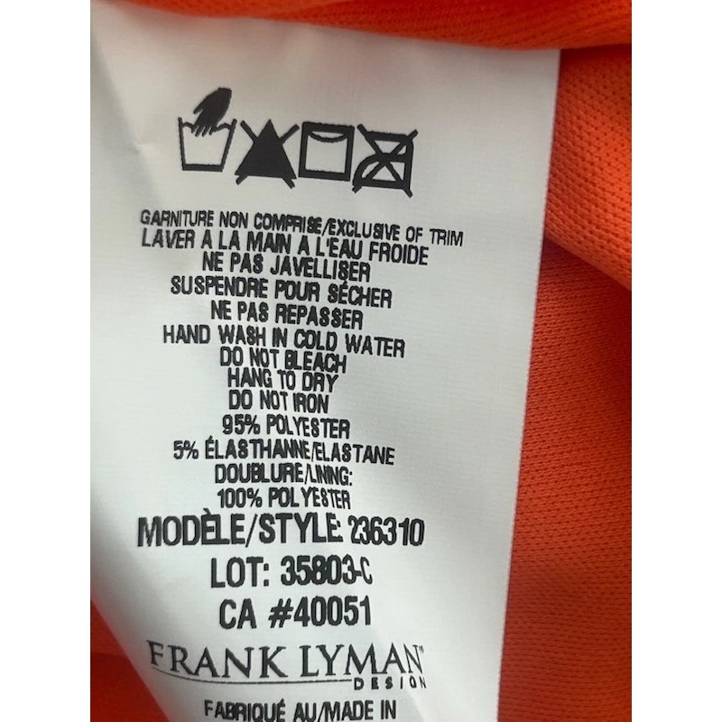 New Frank Lyman Montreal Bold Floral Tropical Print Blazer Jacket Size 4 - Image 5