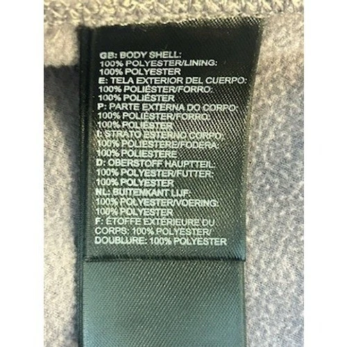 The North Face Women's Purple Fleece Full Zip Hoodie Sweatshirt Top Size Large - Image 5