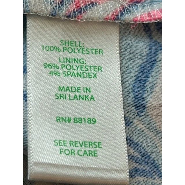 New Lilly Pulitzer Zoya Ruffle Romper Frenchie Blue Suns Out Floral Size 6 $198 - Image 6