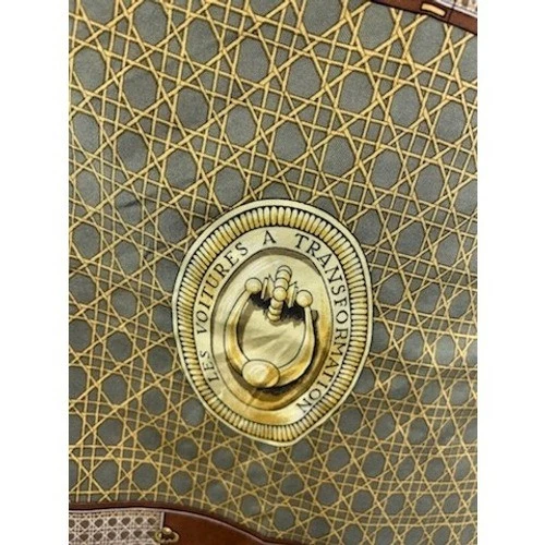 Hermes Paris Silk Scarf Les Voitures a Transformation Carriage Design - Image 3