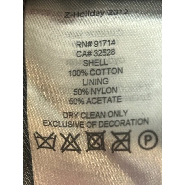 Armani Exchange Men's Size Small Royal Blue Velvet Sport Coat Blazer Jacket - Image 6