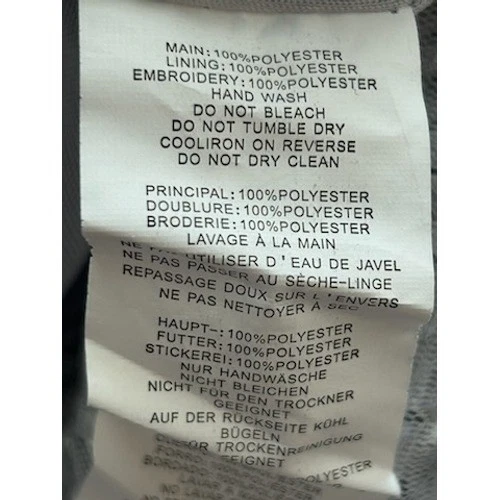 Maner Silver Sequin Short Sleeve Mini Dress Party Cocktail Women's Size Medium - Image 6