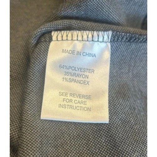 Tyler Boe Kim Cowl Neck Dress 3/4 Sleeve Tunic Pockets Gray Black Size Small - Image 5