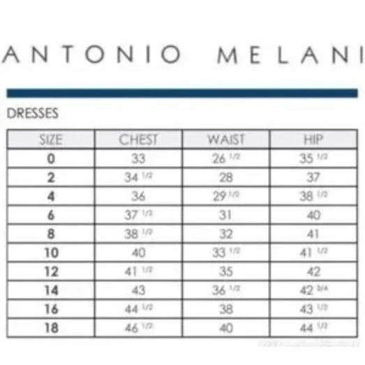 Antonio Melani Floral Flowers Embroidered Long Sleeve Mini Dress Size 12 - Image 7