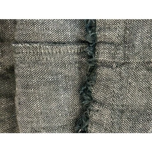 Garnet Hill Women's Size 12 Navy 100% Linen European Flax Sleeveless Dress - Image 5