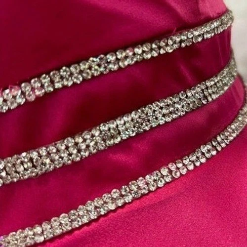 NWT Jules & Cleo Party Dress Crystal Fuchsia Cocktail Begonia Pink Size 20 - Image 3