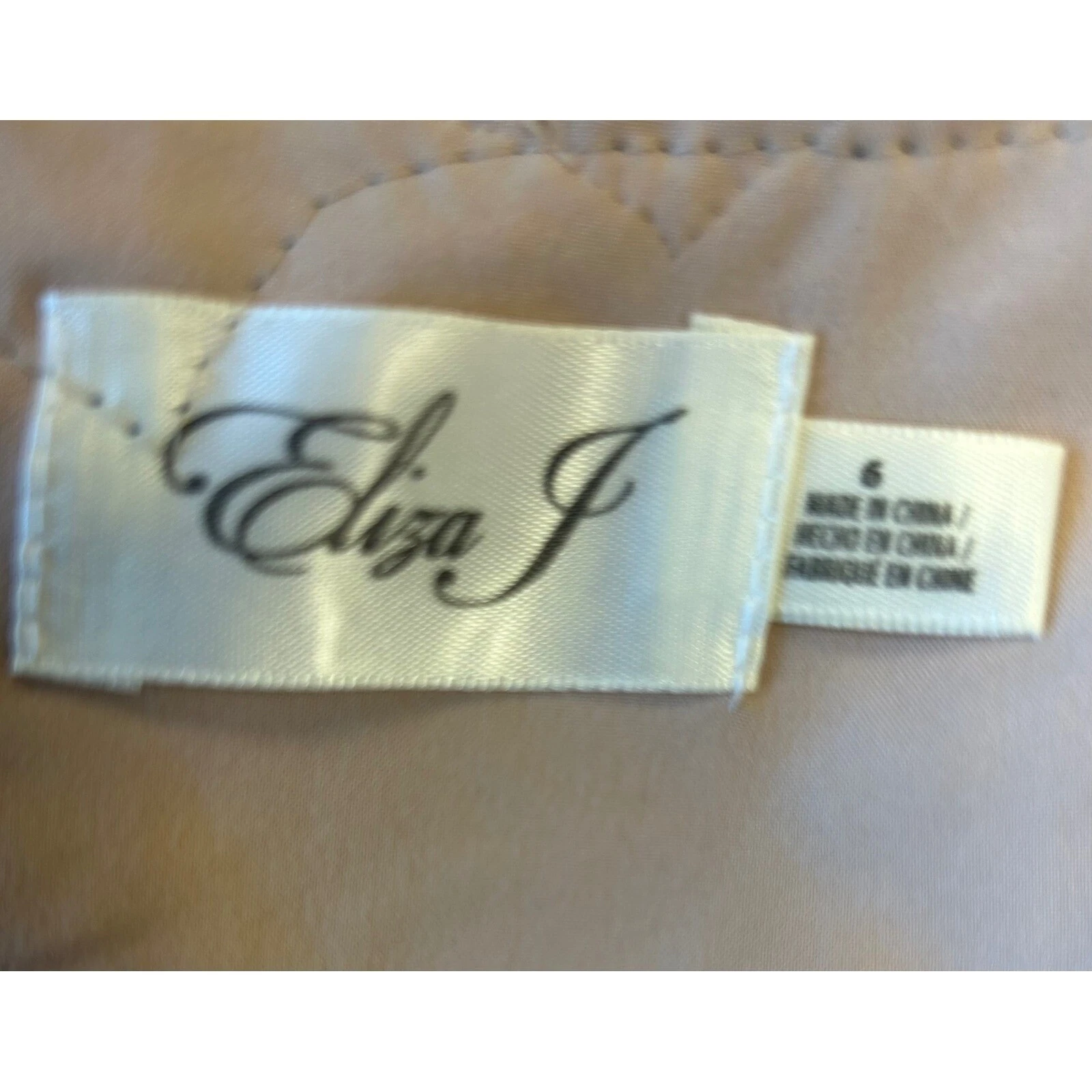 Eliza J Lace Dress Cocktail Party Sleeveless Black Nude Lined Size 6 - Image 4