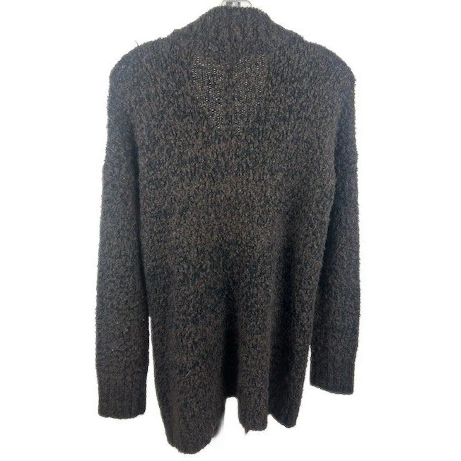 Susan Bristol Cardigan Sweater Women's Size Large Gray Knit Toggle Shawl Collar - Image 2
