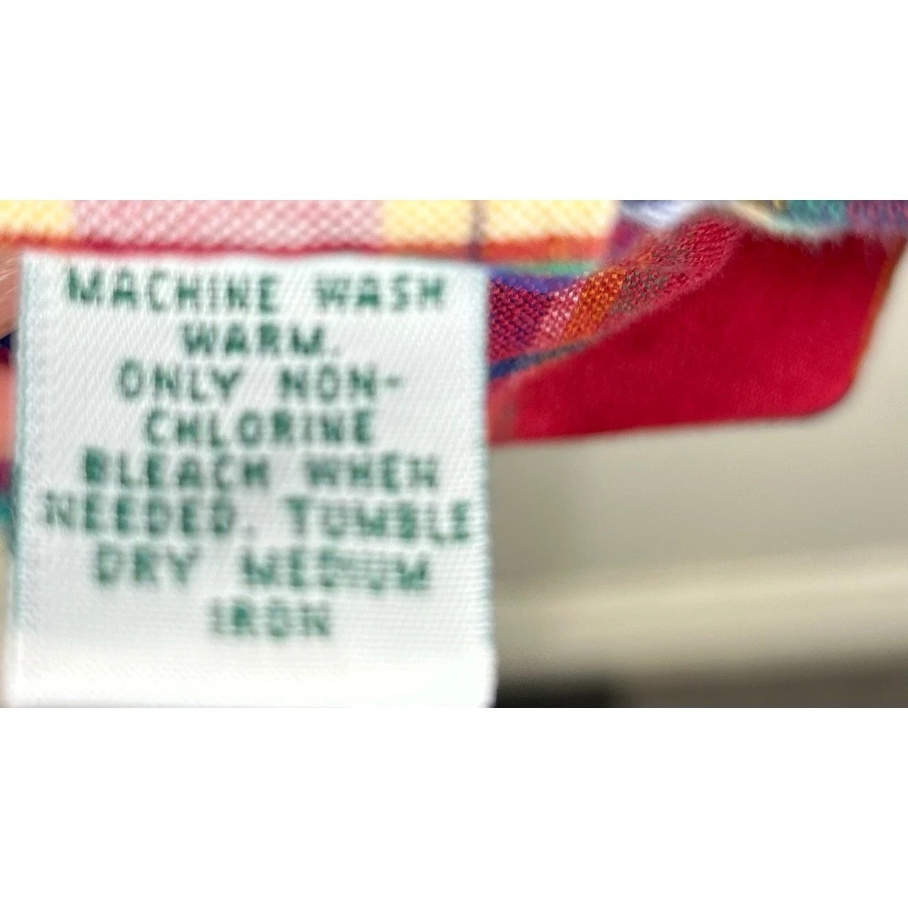 Polo Ralph Lauren Men's Size Large Plaid Long Sleeve Cotton Button Down Shirt - Image 5