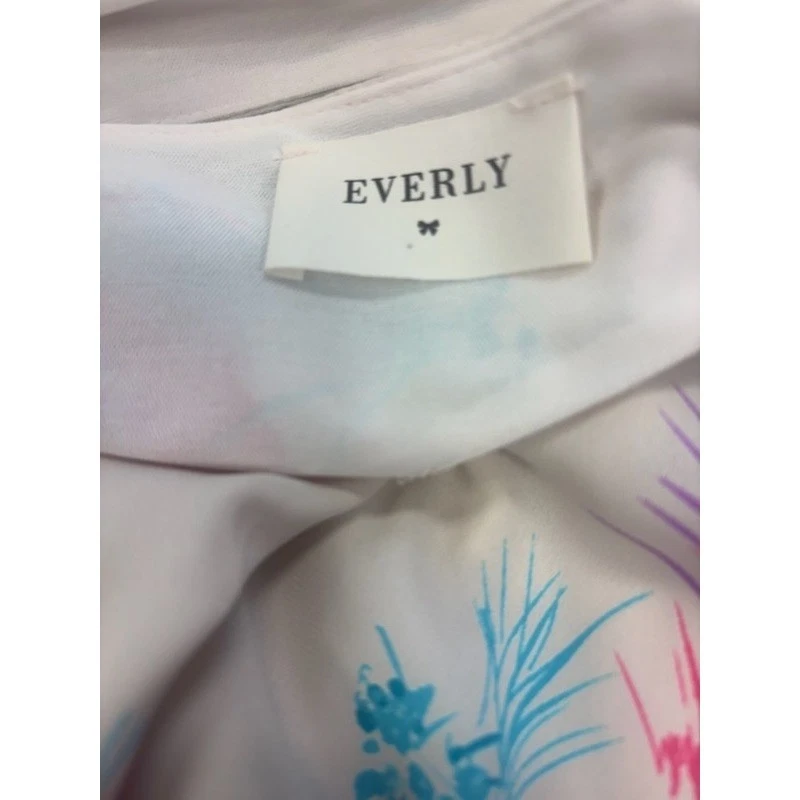 Everly Pink Flamingo Print Shorts Romper Halter Neck Sleeveless Size Medium - Image 6