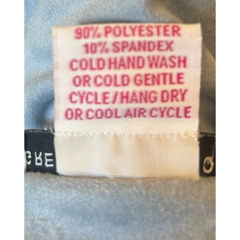 Gretchen Scott "Suede" Waterfall Drape Cardigan Pockets Cozy Blue Size Medium - Image 6