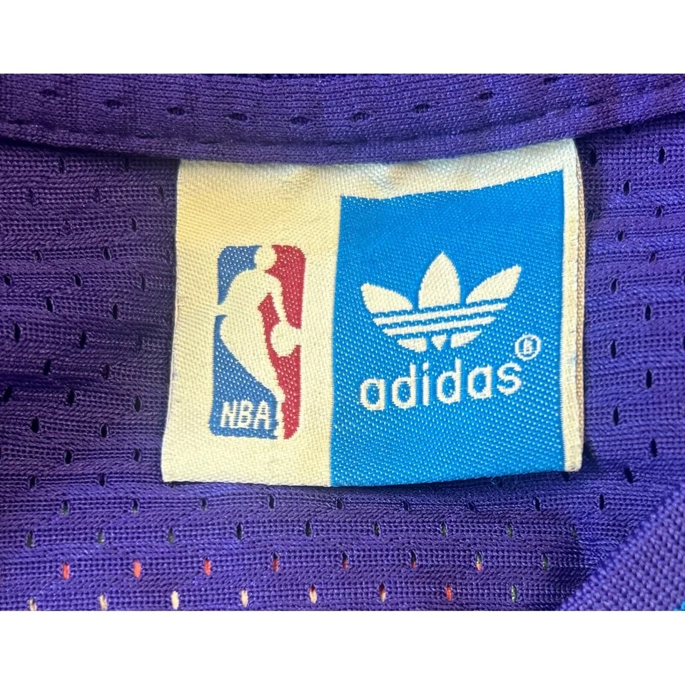 Adidas NBA Utah Jazz Karl Malone #32 Jersey Hardwood Classics Purple Size Large - Image 2