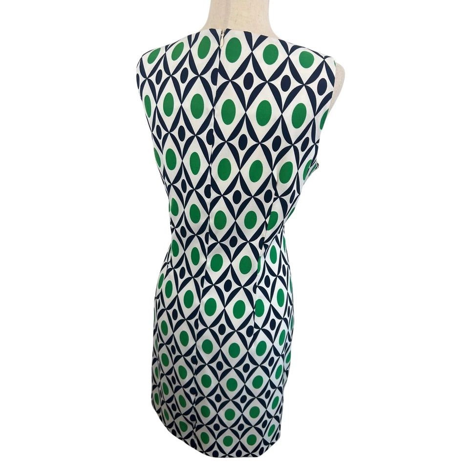 New ALYX Limited Sleeveless Sheath Dress Geometric Print Career Size 18 - Image 2