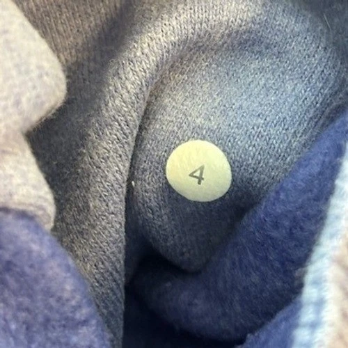 Lululemon Thick Hoodie Women's Size 4 Periwinkle Purple Full Zip Yoga Jacket - Image 8