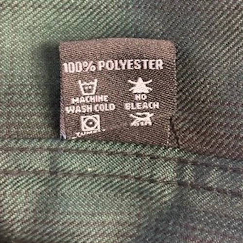 Dixxon Flannel Shirt Men's Size 4X Absinthe Plaid Long Sleeve Button Top Green - Image 8