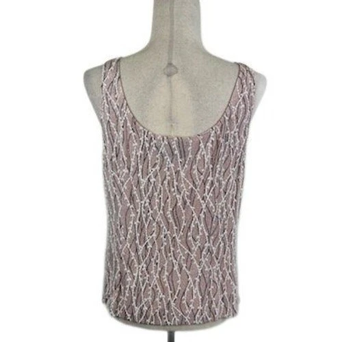 Alex Evenings Women's Pink Sequin Twinset Camisole Jacket Formal Party Size XL - Image 3