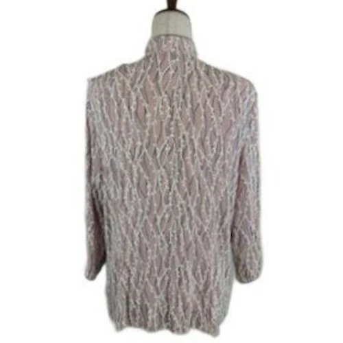 Alex Evenings Women's Pink Sequin Twinset Camisole Jacket Formal Party Size XL - Image 4